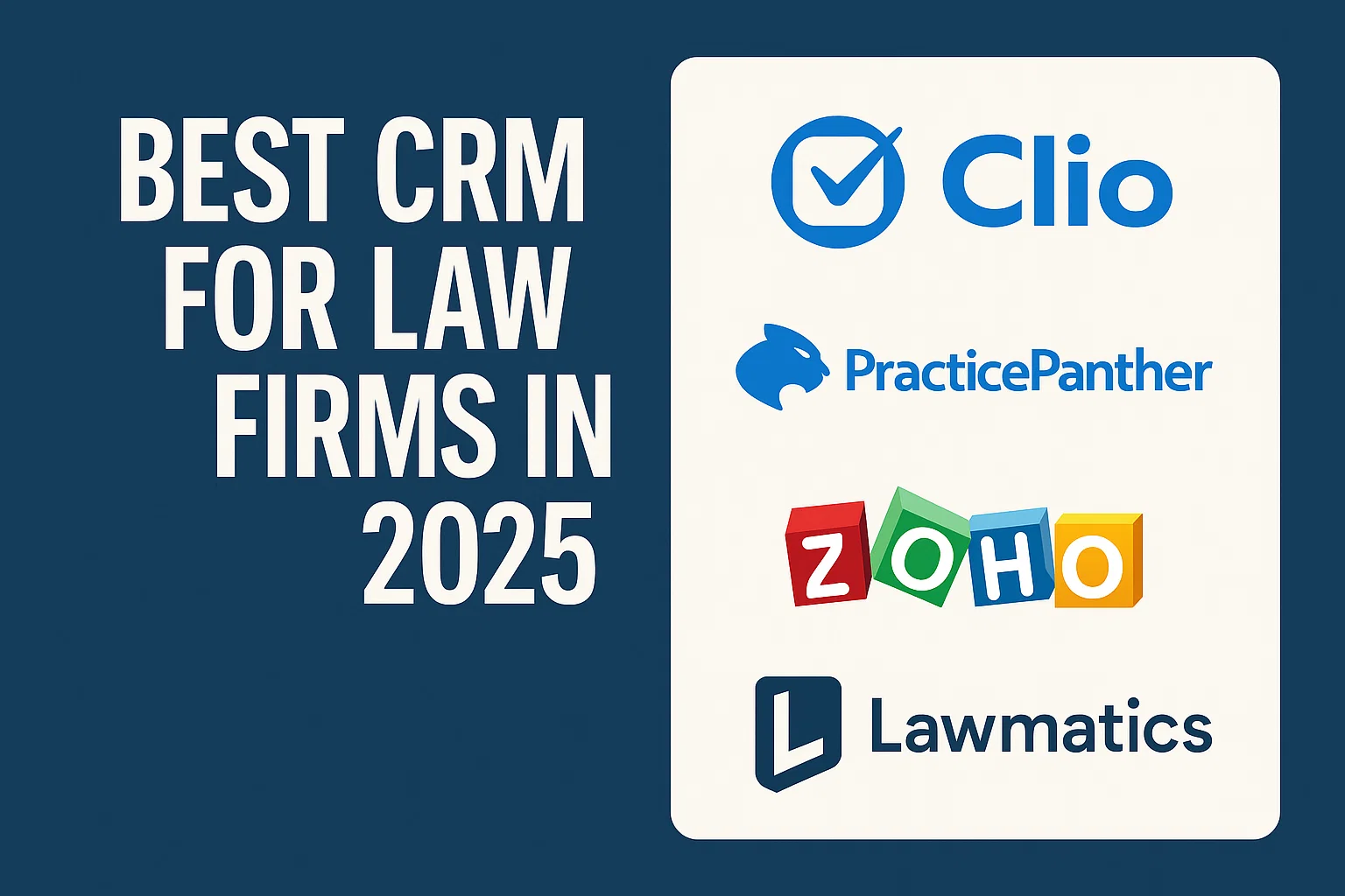 Best CRM for Law Firms in 2025