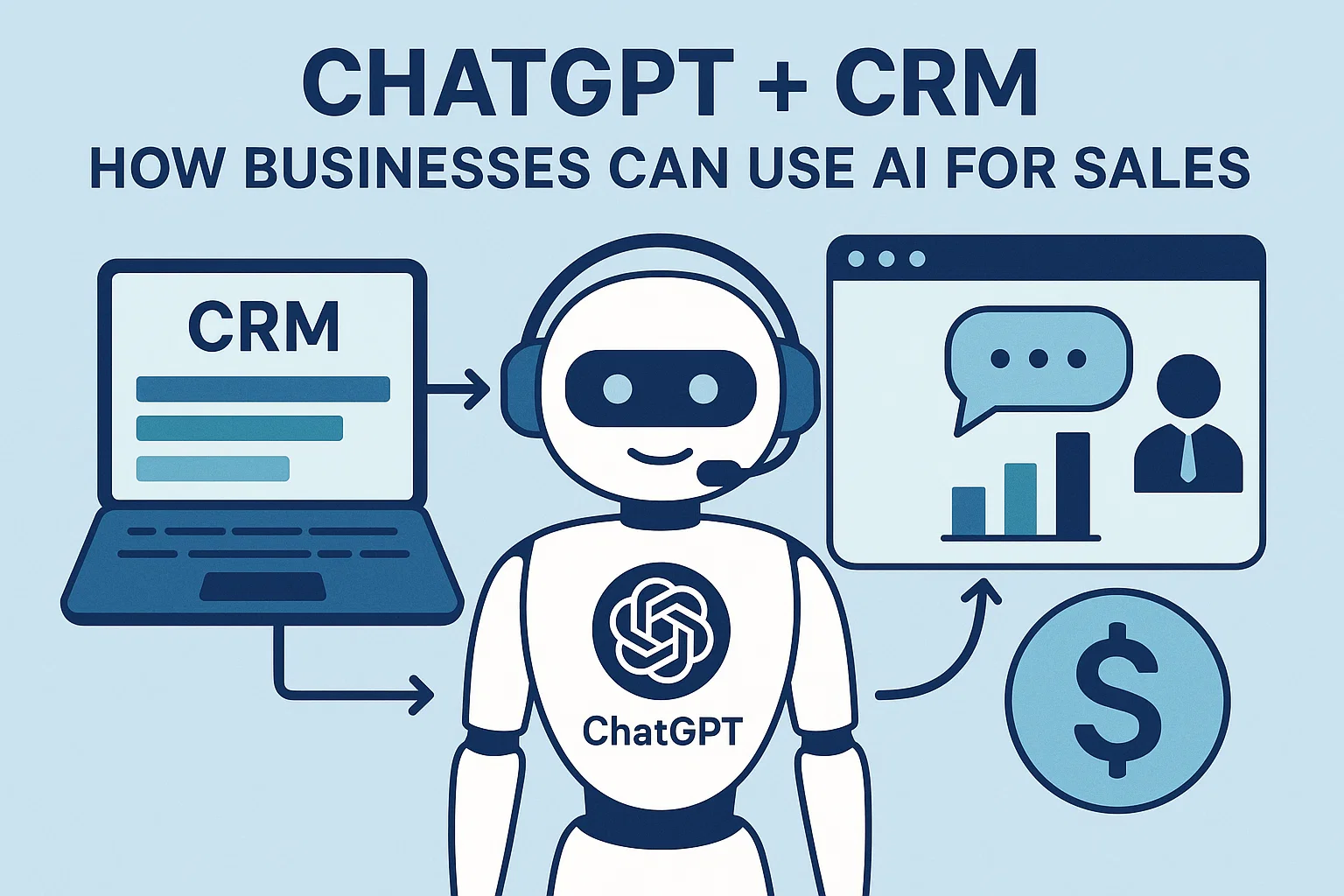 ChatGPT + CRM: How Businesses Can Use AI for Sales