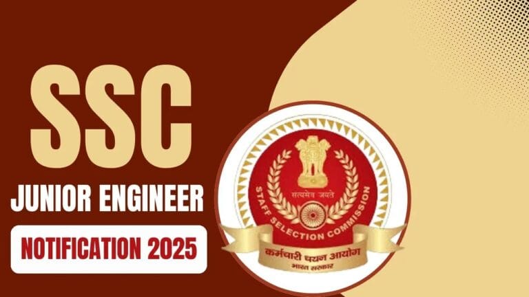 Ssc JE Recruitment 2025